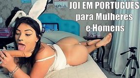 Big Tit Bunny Commands You To Jerk Off In Portuguese