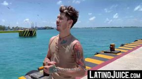 LatinoJuice.com - Cute amateur gay Ken and Rob Silva gobble each others thirsty cocks
