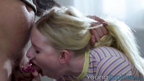 Small blonde Kallie Taylor gets nasty fucked in multiple positions