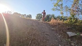 Onlymaya - I give a blowjob to a cyclist I met in the woods