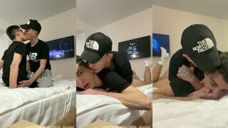 1JackDaniel hooks up with a hot stud and takes his load in his mouth