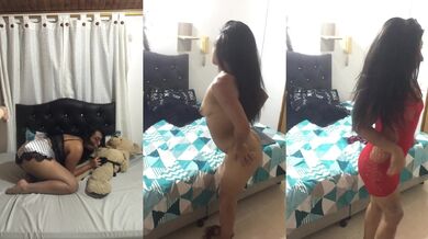 Argentinas and Colombianas squirt while fingering their dripping pussies