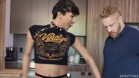 Hot Femboy Threesome - Mateo Tomas Takes Two