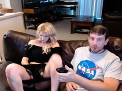 Skinny hot blonde girl amateur webcam