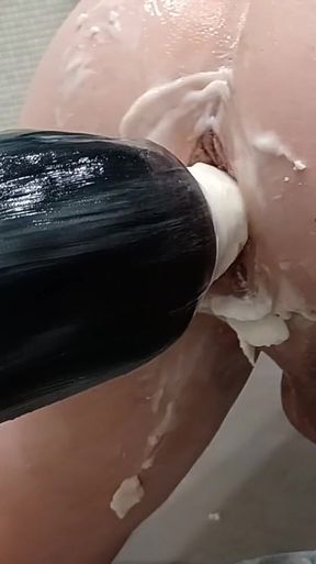 Well Lubricated Huge Eggplant