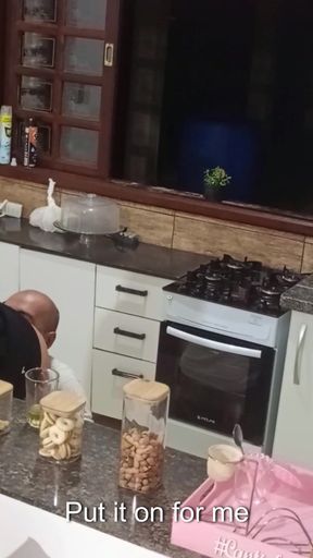 Anal sex with hotwife unfaithful wife in the bar pantry   Clip 2