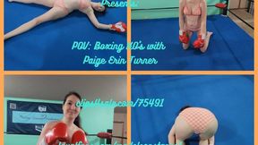 POV Boxing KOS with Paige