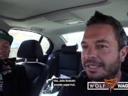 Milf Julia Exclusiv gets dicked down in PUBLIC! Wolf Wagner Casting