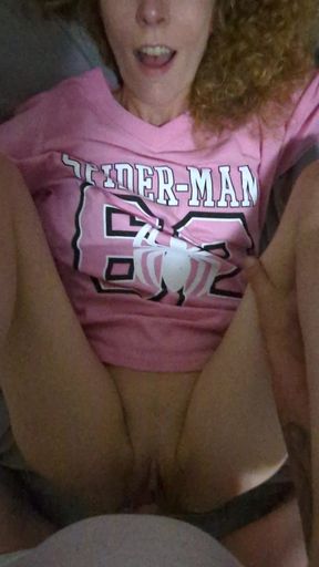 POV Nerdy Amateur MILF Begs to Be Bred and Impregnated