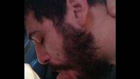 Mamando o motorista do Uber