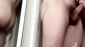 ”Smoke & shaft sucking encounter with captivating twink”