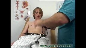 Male bend over physical gay Corey was pre-cumming very intensely and