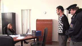 Lauryn May rides her bosses cock