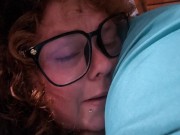 Cumdump begs until a load gets dumped in her