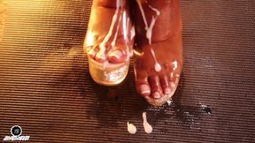 Lola Black XXX Ebony Toes and Soles