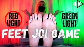 Red Light Green Light Feet JOI Game - 4K