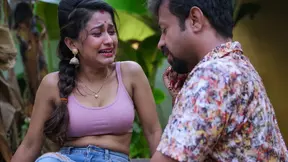 Indian step-sister cries from hardcore penetration