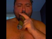 Bigbullboss Cigar smoking video Cumpilation