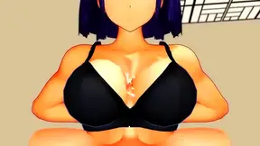 Kancolle Beauty Delivers Steamy Titfuck Milf Blowjob in MMD Fantasy