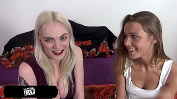 BEAUTIFUL LESBIAN LOSES Her VIRGINITY in a THREESOME &ndash_ IMMORAL LIVE 4K