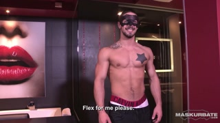 Carl's First Time -  Masked, Muscled, and Massive - Maskurbate
