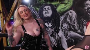Shh! No Sounds: Miss Anna Elite's Severe Caning on Slave Mila Spices up the Dull Party