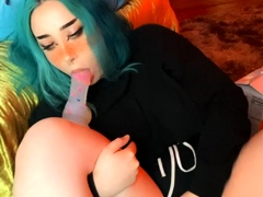 Sexy hottie Anetta Keys enjoys a solo toy masturbation