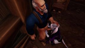 Warcraft's finest gets devoured by an insatiable, cock&#x1F346;-crazed Draenei tart