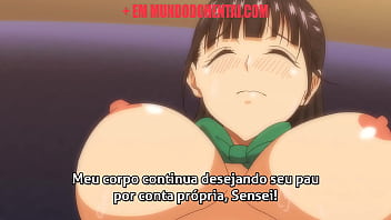 Ele comeu a buceta da amiga hentai legendado