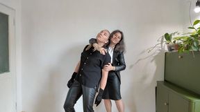 custom video teaching my student to arm scissorhold on her neck part 2 aV