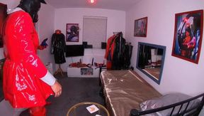 #Latex #Pvc boots #dog leash #spanking #prostrate play #humiliation #submissive #maid