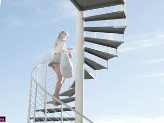 GirlGirlXXX - Pleasing Pink Glistening Twat Angel On Angel Brunch (Cecelia Taylor & Andi Avalon)