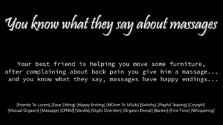 [M4F] You know what they say about massages - Erotic Audio for Women