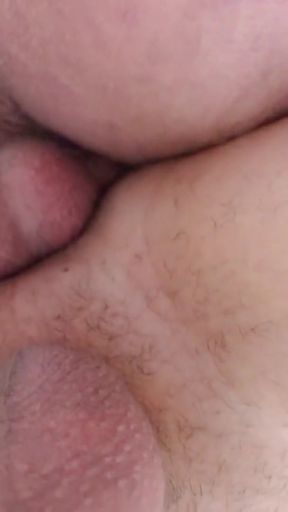 Jaw-dropping moment from &quot;Straight Daddy Creampies Me Viewed From Below&quot;