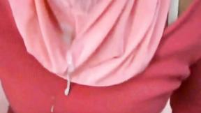 ”I Cum On A Cheater Arab Wifey's Hijab”
