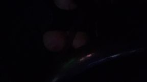 Sexy Car Ride with Artemisia Love Flashing Her Big Tits for the Camera