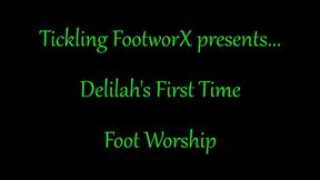 Delilah First Time Foot Worship