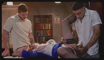 Librarian's Naughty Lesson: Handjobs and Deepthroating Recommended