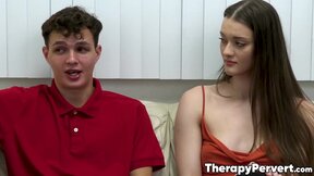 Therapist Mckenzie Lee helps teen girl Olivia Madison fix her relationship with