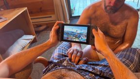 Camping With Stepson And Helping Him Relax