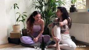 Allison Bloom gets her ass fisted in the shower