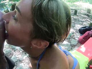 Hard Anal with Squirting and Facefuck with Lewd Tourist