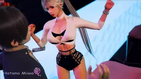 Nymphomaniac Wife with Big Butt Fucked Hard by Strangers in Alley &mdash;  Cuckold Husband &mdash;  Intense Double Penetration and Creampie