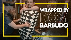 Tonny Tape wrapped in blanket by Dom Barbudo (1080p) Gay Bondage - Gay Domination - Mummidication - Chains - Leather - BDSM