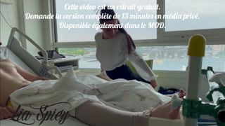 I empty a patient's balls in the hospital