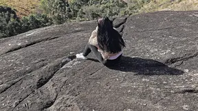 Husband Didn't Want to Accompany Wife to the Viewpoint, so I, the Tour Guide, Ate Her Hot Ass