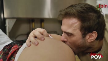 I'm Rewarded with a Sloppy Blowjob After Helping Out