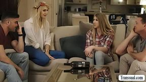 This passionate kiss leads to something deeper, more intimate