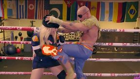 cosplay sextape street fighter blondie fesser as kolin fucking hard