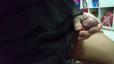 Dani_Leg with curvy legs in Tan Pantyhose